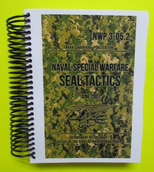 Naval Special Warfare SEAL TACTICS - NWP 3-05.2 - Mini Size - Click Image to Close